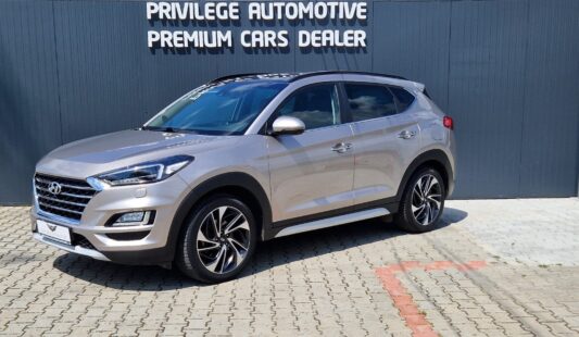 HYUNDAI TUCSON blue 1.6 / Panoramic/Camere 360/Distronic/Faruri LED/Wireless Charging/KRELL