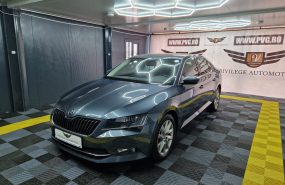 SKODA SUPERB/150 CP/Pilot automat/LED/Scaune incalzite/Clima/Istoric