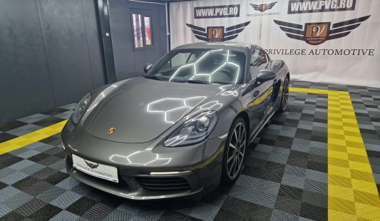 PORSCHE 718 CAYMAN S PDK/350 cp/Climatronic/Senzori parcare/Incalzire
