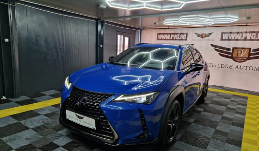 LEXUS UX 250h/Hybrid/Distronic/Incalzire scaune/Bord digital/Piele/LED