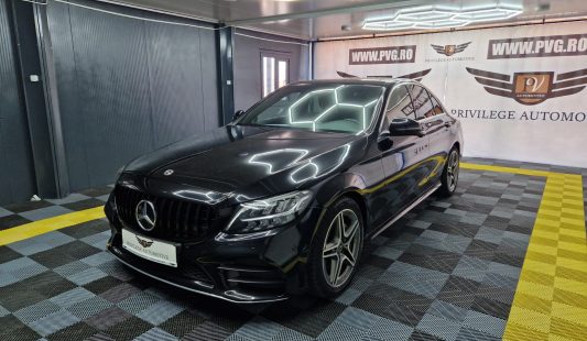 MERCEDES-BENZ/C180/AMG/9G-Tronic/Burmester/LED/Pilot automat/Istoric